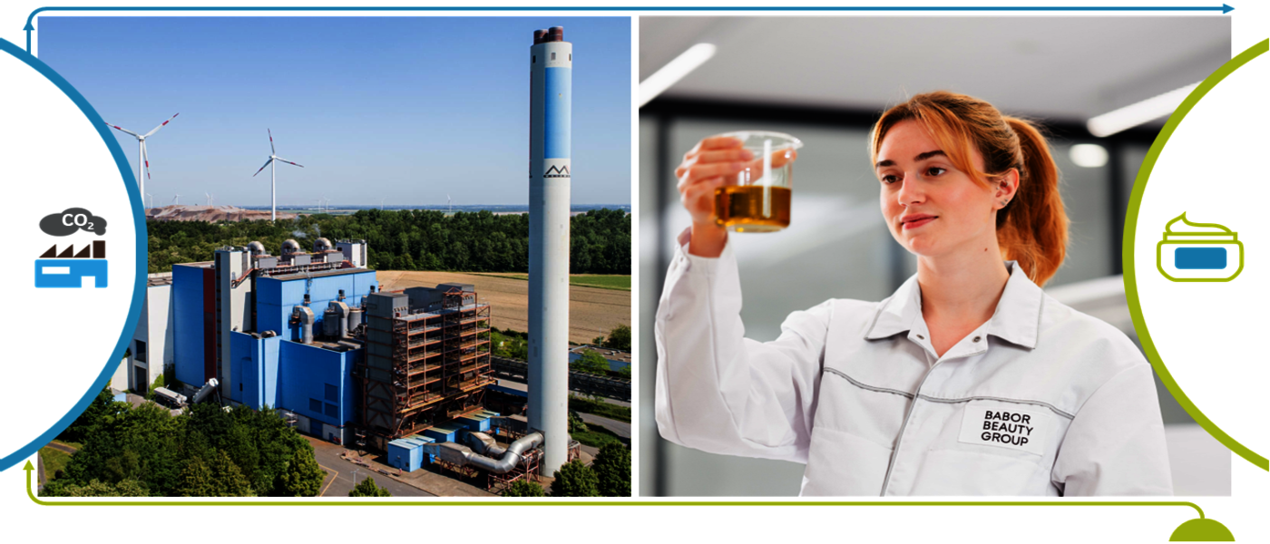 Bildcollage: MVA Weisweiler und Chemikerin